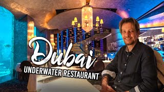 This is why Dubai is so amazing underwater restaurant Dubai Atlantis [upl. by Anikas]