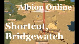 Albion Online  Caerleon to Bridgewatch fast almost safely [upl. by Alicia]