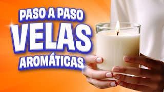 Cómo hacer velas aromáticas caseras con POCO dinero [upl. by Leivad611]