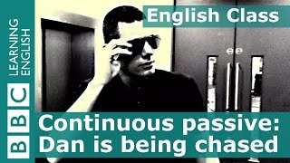 Grammar The passive continuous tense [upl. by Esilram]