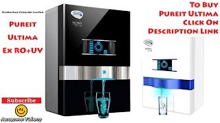 Pureit Ultima Mineral ROUVMF Unbox  Pureit Smart Water Purifier Installation  HUL Copper Mineral [upl. by Hars]