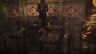 Uncharted The Lost Legacy Axe Statue Puzzle Solution  Room 3 [upl. by Eigla979]