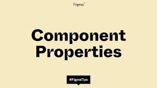 Component properties [upl. by Adnauqal]