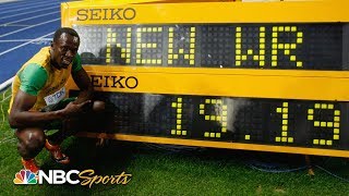 1919 Usain Bolts untouchable 200m world record  NBC Sports [upl. by Salesin]