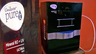 Unilever Pureit Ultima Mineral ROUV  Pureit Smart Water Purifier Installation  How it works [upl. by Elizabet658]