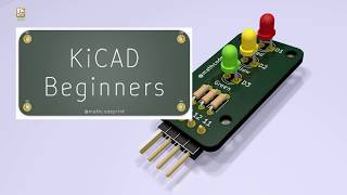 Kicad Beginner Tutorial A Traffic Light for Arduino  REUPLOADED Twice [upl. by Nerraw]