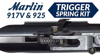 Marlin 917V and Marlin 925 Trigger Spring Kit Installation  MCARBO [upl. by Sivolc]