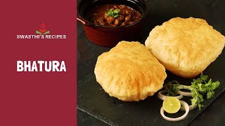 Bhatura Recipe  How to make puffed bhatura [upl. by Halda]