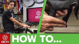 How To Use Road Bike Shifters  Change Gear On Your Road Bike [upl. by Burl]