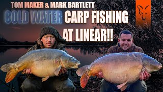 Tom Maker amp Mark Bartlett CARP FISHING tips at Linear [upl. by Keryt846]