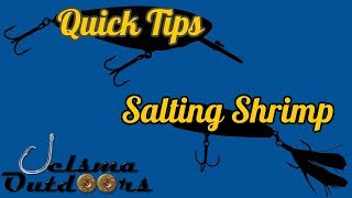 BEST BAIT EVER Salted Shrimp DIY How To [upl. by Akehsal]