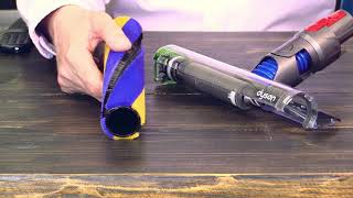 Cleaning the Dyson V15 DETECT LASER SLIM FLUFFY Brush Bar [upl. by Mohandas]