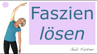 💜 20 min Faszien lösen  ohne Geräte im Stehen [upl. by Nelsen795]