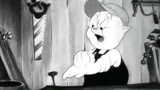 Porky Pig Swearing 1939 [upl. by Kleper]