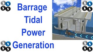 How Barrage Tidal Power Station Works [upl. by Attenev]