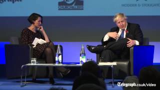 Boris Johnson explains how to speak like Winston Churchill [upl. by Fillender]