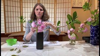 Nature Into Life A brief intro to creating Ikebana [upl. by Rockwood833]