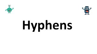 Using Hyphens [upl. by Eniluqcaj]