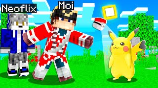 ON DEVIENT DRESSEUR DE POKÉMON DANS MINECRAFT [upl. by Sahcnip]