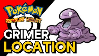 Pokemon Scarlet amp Violet  Grimer Location [upl. by Arahsak468]