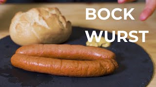 German bockwurst recipe  For Currywurst amp Co [upl. by Yevoc]