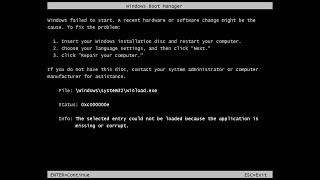 Repair System Startup for Windows 7 Tutorial [upl. by Fulviah]