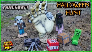 Minecraft Halloween Special Mystery Hunt at the Haunted Playground [upl. by Aicekat218]