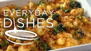 Cheesy Cauliflower and Broccoli Casserole [upl. by Rhoades]