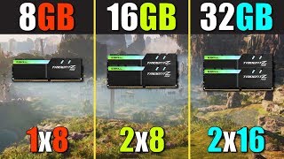 8GB RAM vs 16GB RAM vs 32GB RAM [upl. by Attenaz]