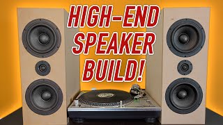 High End Stereo Speaker Build THESE SOUND AMAZING [upl. by Jesher]