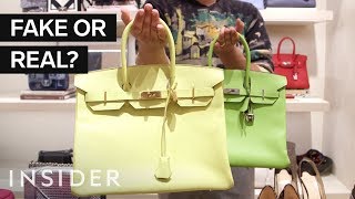 How To Spot Fake Designer Bags [upl. by Mazur]