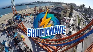 Shockwave  NEW Ride for 2017 at Santa Cruz Beach Boardwalk  Social Media Video [upl. by Ellehsad]