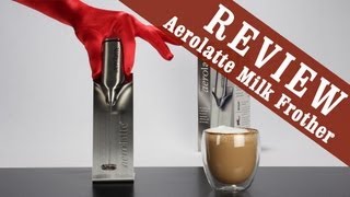 Aerolatte Milk Frother  Exclusive Review [upl. by Anahsar733]