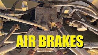 FMTV REAR AIR BRAKES System Explained 121 [upl. by Zinnes]