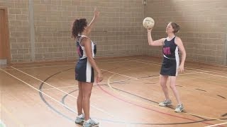 How To Practice Passing in Netball [upl. by Barta]