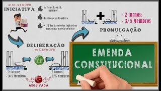 Direito Constitucional  Emenda Constitucional [upl. by Bortman326]