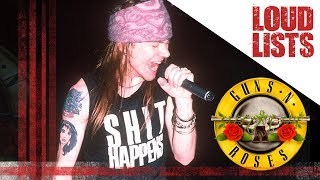 12 Unforgettable Axl Rose Onstage Moments [upl. by Eceinahs]