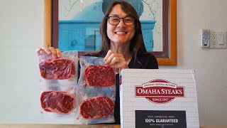 Unboxing Omaha Steaks 🥩 [upl. by Verne]