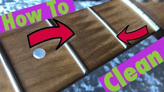 How To Clean A Roasted Maple Neck [upl. by Los]