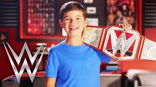 WWE Motion Activated Universal Championship Belt Demo  WWE  Mattel Action [upl. by Alcine]