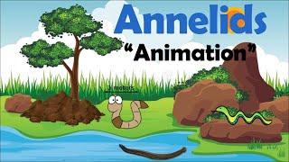 ANNELIDS  Biology Animation [upl. by Ahsekram]