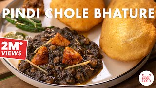 Pindi Chole Bhature Recipe  No Onion No Garlic No Tomato  Fluffy Bhatura  Chef Sanjyot Keer [upl. by Newman]