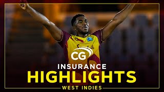 Highlights  West Indies v Australia  McCoy Stars As Windies Go 10 Up  1st CG Insurance T20I 2021 [upl. by Lseil]