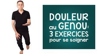 Douleur au genou 3 exercices pour se soigner [upl. by Kudva18]