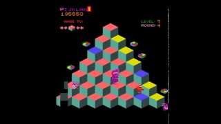 Arcade Game Qbert 1982 Gottlieb [upl. by Roselane408]