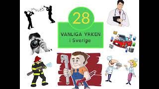 28 vanliga yrken i Sverige [upl. by Sheets]