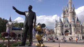 WALT DISNEY WORLD 4 Park Tour  Magic Kingdom EPCOT Disneys Hollywood Studios and Animal Kingdom [upl. by Aivitnahs]