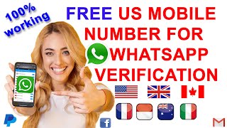 How to Get a Free US Number for WhatsApp amp Telegram Verification Using Free Mobile App [upl. by Wallas]