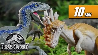 Jurassic World quotVictoriousquot  Official Lyric Video  Mattel Action [upl. by Juni]