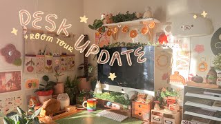 Desk Update ✿ Room Makeover Studio Tour amp Small Decor DIY [upl. by Ursas922]